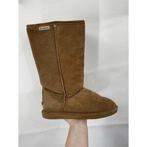 Bear paw Emma Tall Suede Leather Boot Women 9 Brown Granolagirl Western Bohemian